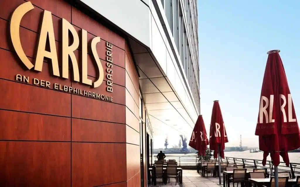 Carls an der Elbphilharmonie