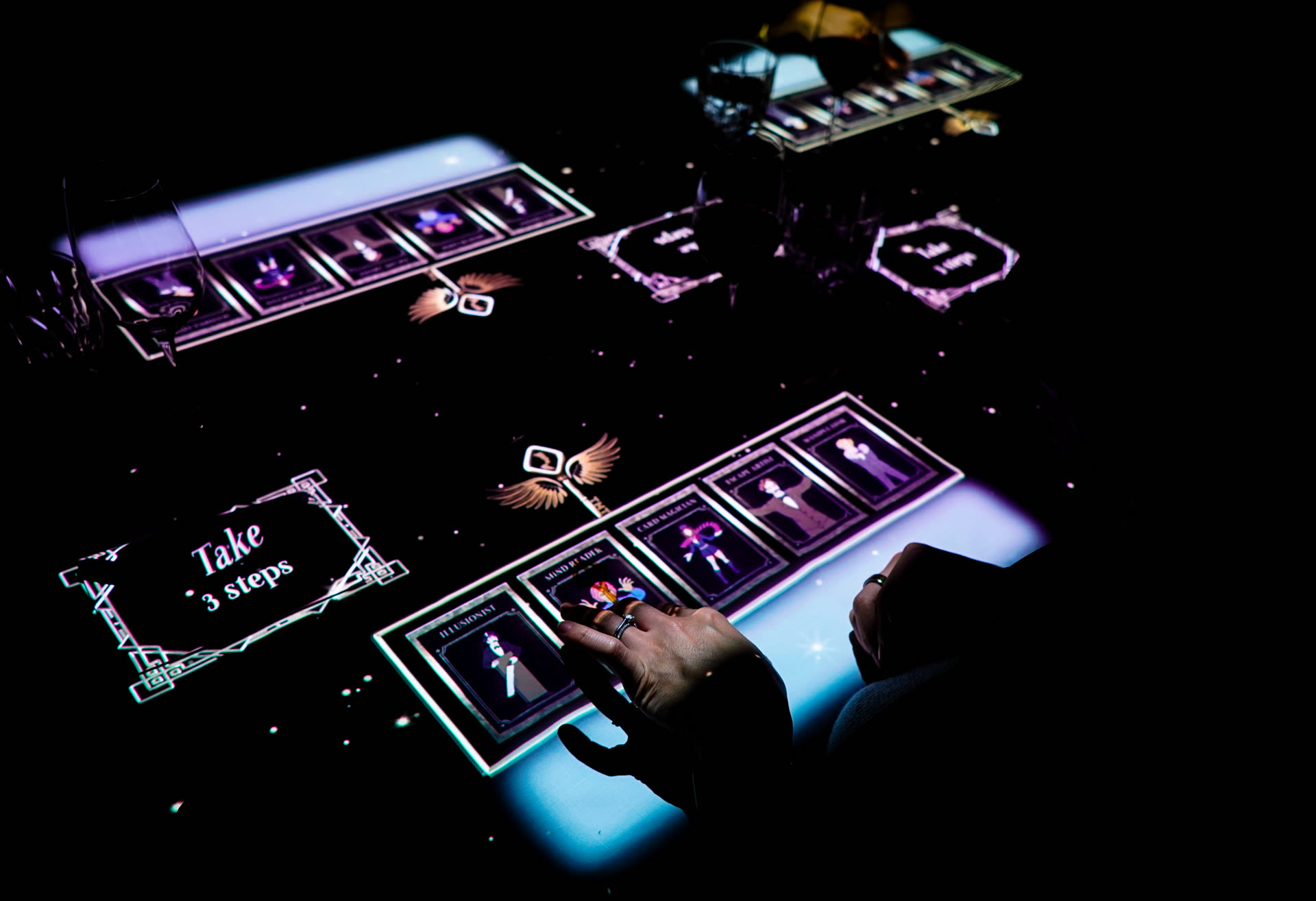 The Magic Table — Interactive card game experience